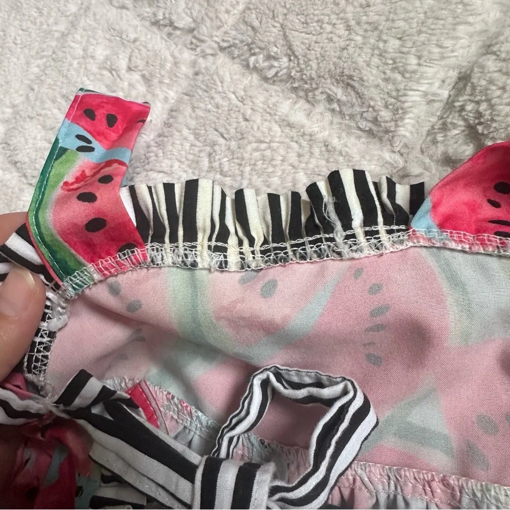 SHEIN | Girls Adjustable Watermelon Two Piece Set | Size 90